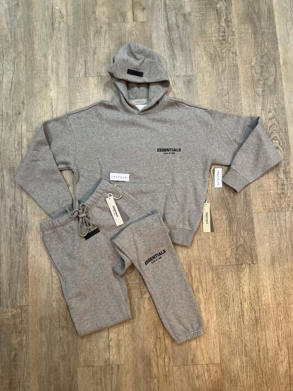 Fear Of God Essentials Dark Oatmeal Set of 2 - Size XL